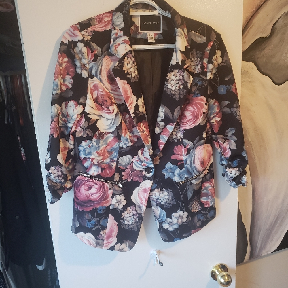 Floaral blazer